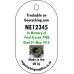 WW1 Memorial Plaque Photo Trackable Tag (by NE Geocaching Supplies)
